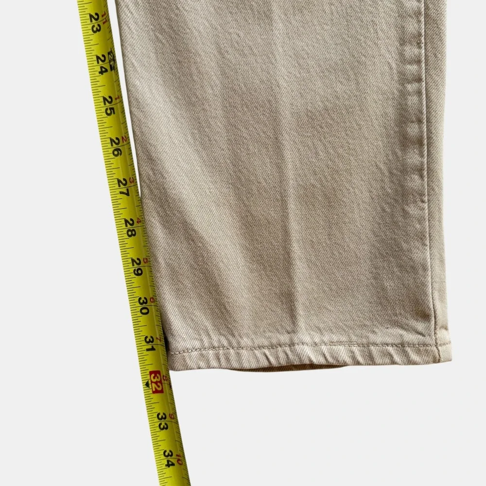 Levi's VTG 90s 550 Relaxed Fit Tapered Leg Jeans USA Khaki Tan‎ Mens 30x32 Y2K